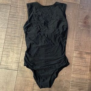 Lululemon high-neck one piece swimsuit black 6